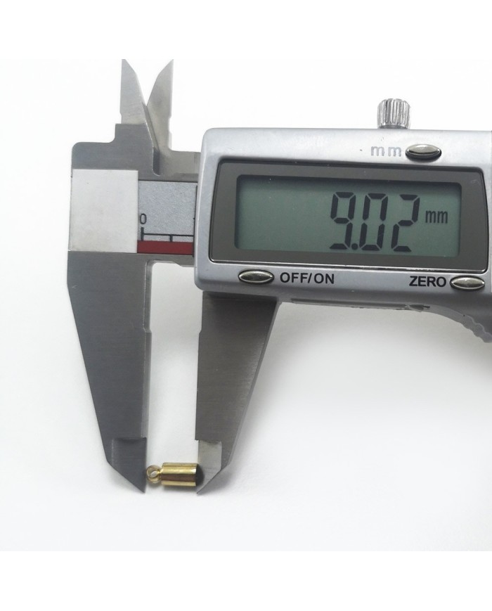 Huni Boncuk Kapak - Boncuk Şapkası - 9 mm - Gold - 50 Adet