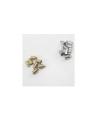Huni Boncuk Kapak - Boncuk Şapkası - 9 mm - Gold - 25 Adet
