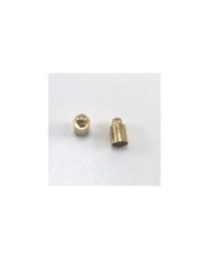 Huni Boncuk Kapak - Boncuk Şapkası - 9 mm - Gold - 25 Adet