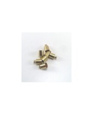 10 mm Huni Boncuk Kapak - Boncuk Şapkası - Gold - 50 Adet