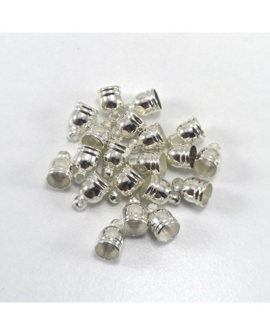 9mm Huni Boncuk Kapak - Boncuk Şapkası - Gold - 25 Adet