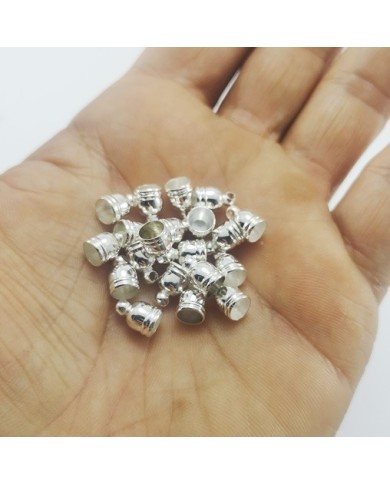 9mm Huni Boncuk Kapak - Boncuk Şapkası - Gold - 50 Adet
