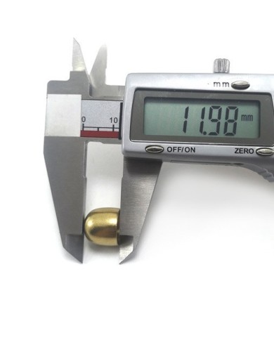 12mm Huni Boncuk Kapak - Boncuk Şapkası - Gold - 25 Adet