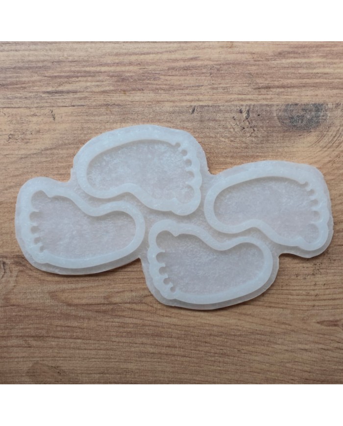 5 Adet Bebek Ayağı Magnet Reçine Epoksi Kalıbı