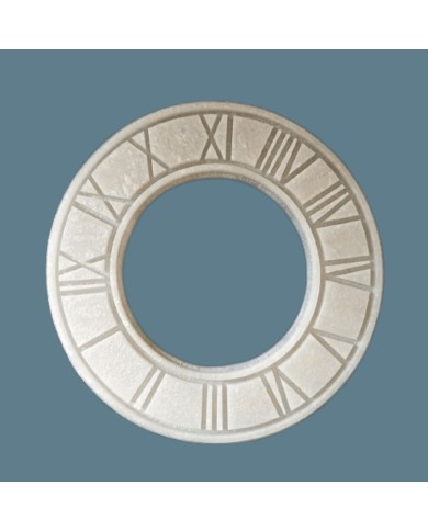 Roma Rakamlı 40 Cm Saat - Hobi Silikon Kalıbı Roma Rakamlı 40 Cm Saat - Hobi Silikon Kalıbı