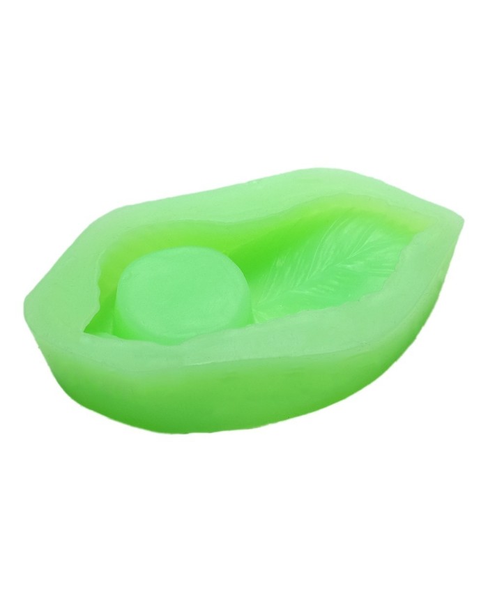 5 Adet Yaprak - Mum ve Beton Kalıp