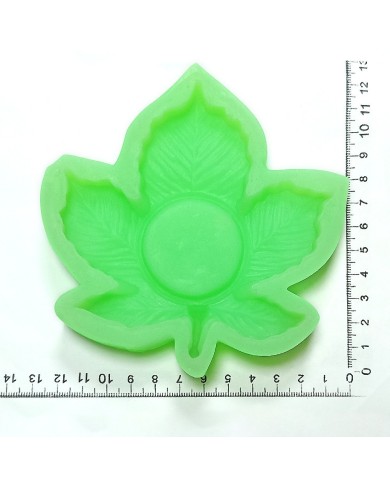 5 Adet - Asma Yaprağı - Beton Kalıp