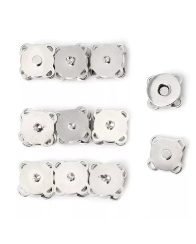 1 Adet - Dikişli Çanta Çıt Çıtları - Nikel