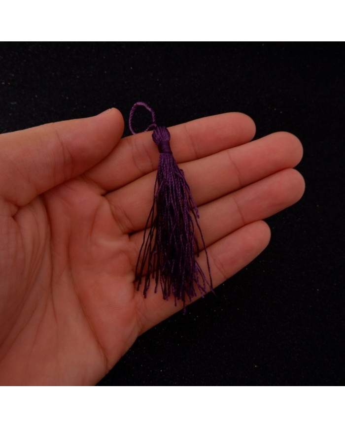 50 ADET - İTHAL PÜSKÜL - 8 CM - MOR