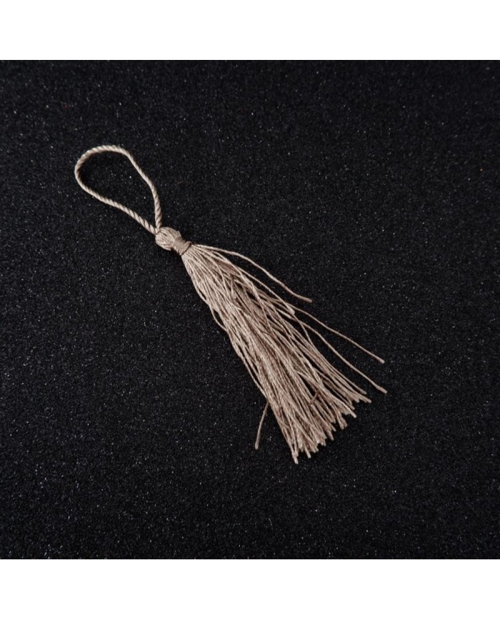 50 ADET - İTHAL PÜSKÜL - 8 CM - GRİ