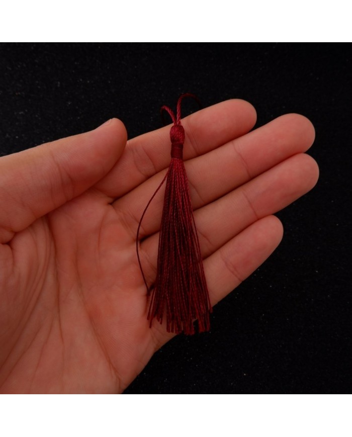 50 ADET - İTHAL PÜSKÜL - 8 CM - BORDO