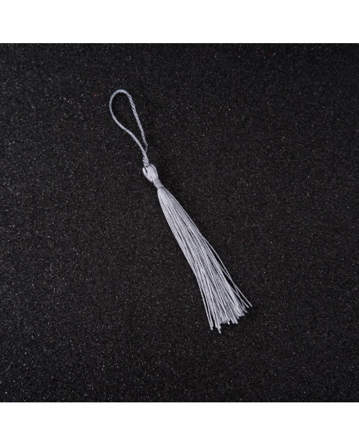 50 ADET - İTHAL PÜSKÜL - 8 CM - GRİ