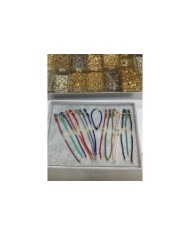 Pratik Akıllı Bileklik Aparatı - Açık Kahve - 5 Adet