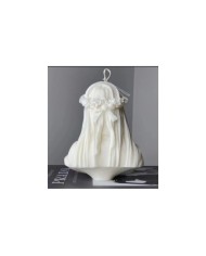 Peçeli Kadın Mum Silikon Kalıbı - Kod: