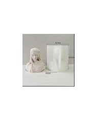 Peçeli Kadın Mum Silikon Kalıbı - Kod: