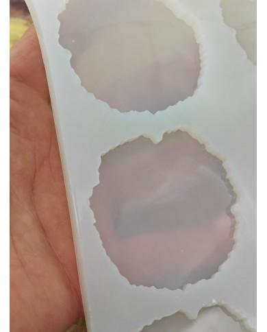 10'lu Epoksi Reçine Silikon Kalıp Kütük Modeli