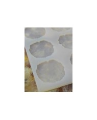 5 Adet 10'lu Epoksi Reçine Silikon Kalıp Kütük Modeli