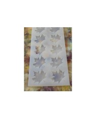 10'lu Epoksi Reçine Silikon Kalıp Çınar Yaprağı Modeli