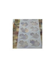 5 Adet 10'lu Fatma Eli Epoksi Reçine Silikon Kalıp