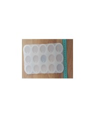 Oval Çoklu Reçine Epoksi Anahtarlık Ve Takı Kalıbı