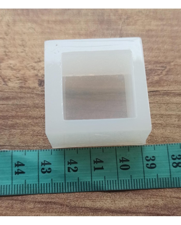 Küp Epoksi Reçine Kalıp 2.5x2.5 Derinlik 2 cm