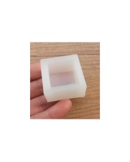 Küp Epoksi Reçine Kalıp 2.5x2.5 Derinlik 2 cm