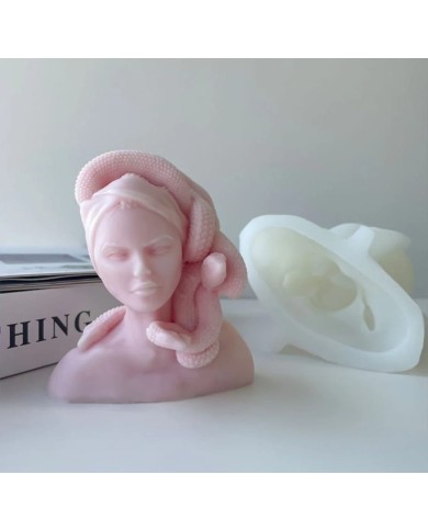 Medusa Mum Silikon Kalıbı - Kod: