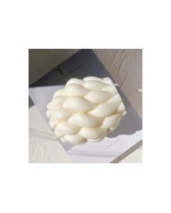 3D Geometrik Mum Silikon Kalıp -Kod:222