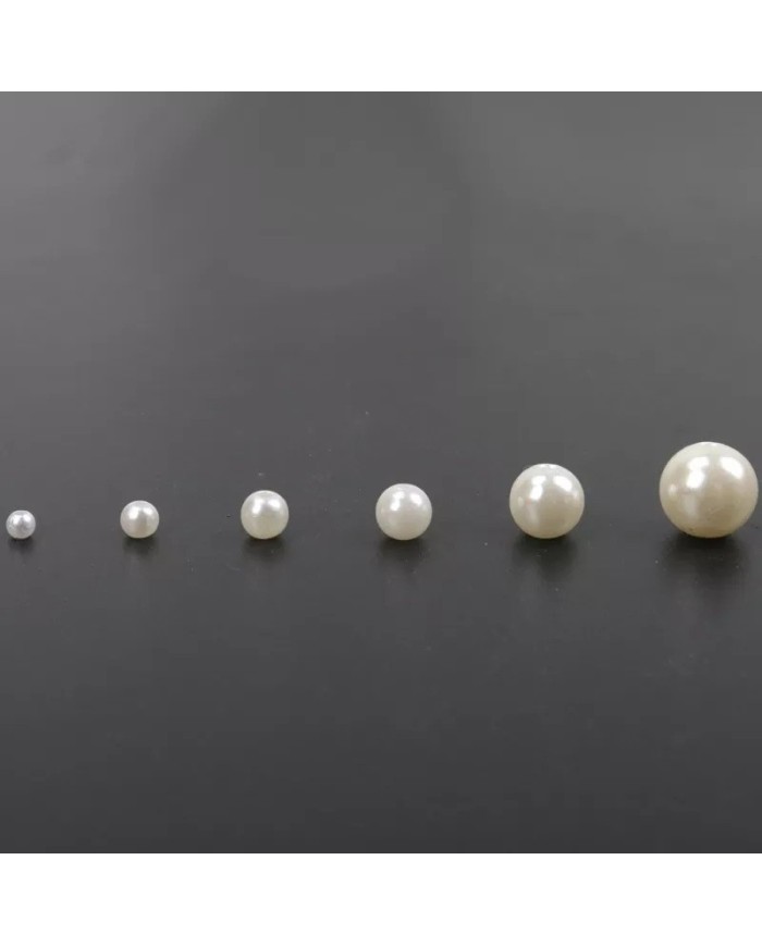 Plastik Lüks Inciler( 6-8-10 mm)