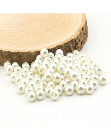 Plastik Lüks İnciler 4 mm 1 Kg