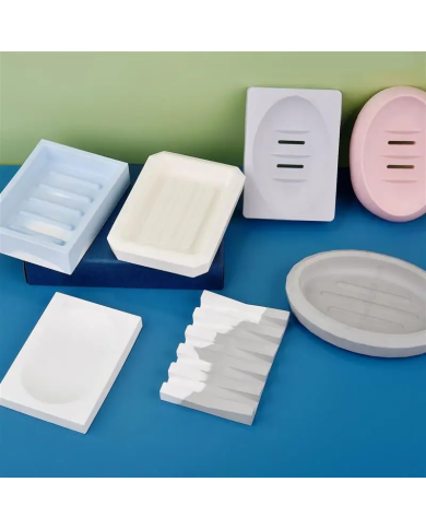 Oval Sabun Reçine Epoksi,Sabun ve Mum Kalıbı -Kod:1117