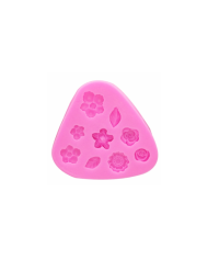 Çiçek Silikon Kalıp - Hobi Silikon Kalıbı -Kod:1128