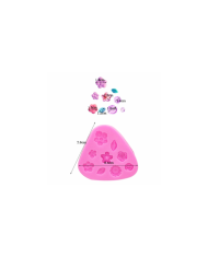 Çiçek Silikon Kalıp - Hobi Silikon Kalıbı -Kod:1128