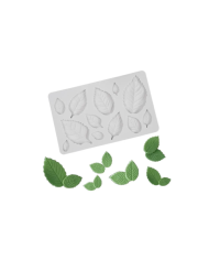 Yaprak Silikon Kalıp - Hobi Silikon Kalıbı -Kod:1129