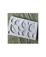 Yaprak Silikon Kalıp - Hobi Silikon Kalıbı -Kod:1129