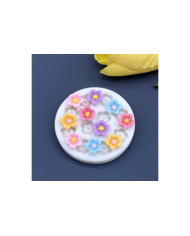 Mini Çiçek Silikon Reçine Epoksi Silikon Kalıbı - Kod:1132