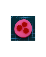 3D Fondan Kek Silikon Kalıp - Hobi Silikon Kalıbı -Kod:1136