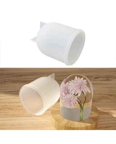 Abajur Epoksi ve Mum Kalıbı - Hobi Silikon Kalıbı -Kod:1148