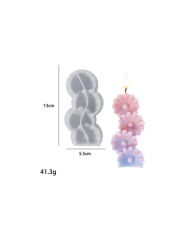 Sevgililer Günü Modeli Mum Hobi Silikon Kalıbı - Kod: 1152