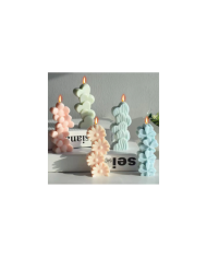 Sevgililer Günü Modeli Mum Hobi Silikon Kalıbı