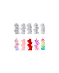 Sevgililer Günü Modeli Mum Hobi Silikon Kalıbı