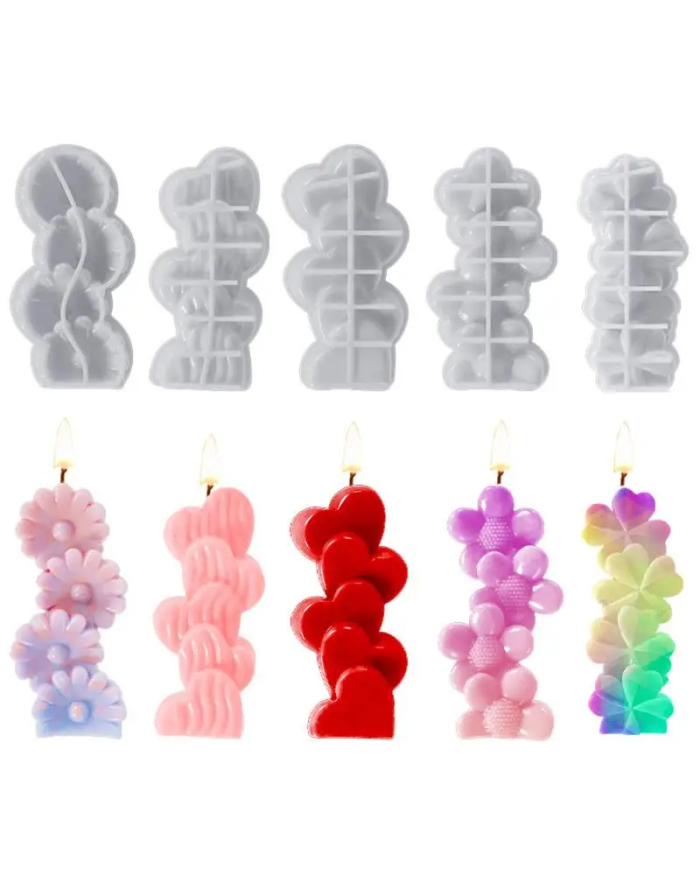 3D Mum Hobi Silikon Kalıbı