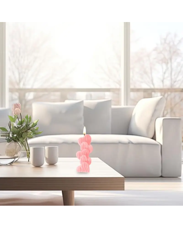 3D Mum Hobi Silikon Kalıbı