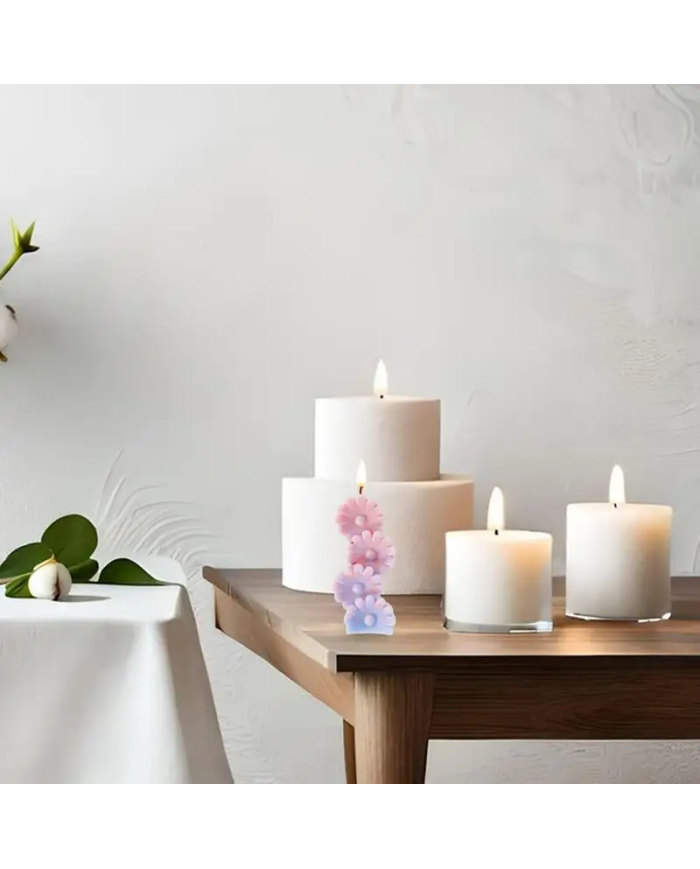 3D Mum Hobi Silikon Kalıbı