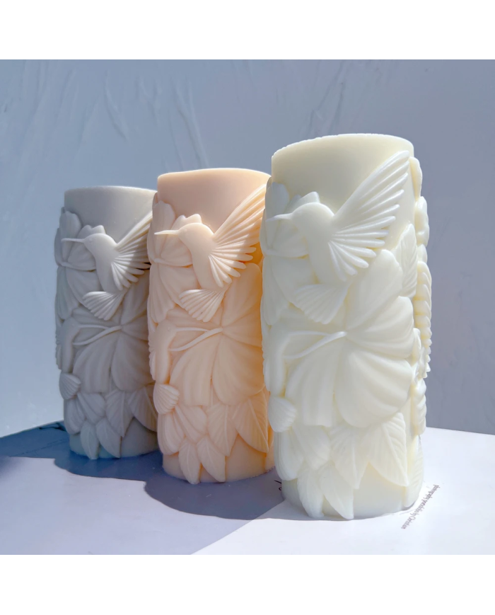 Geometrik Hayvan Modeli Mum Hobi Silikon Kalıbı - Kod: 1149