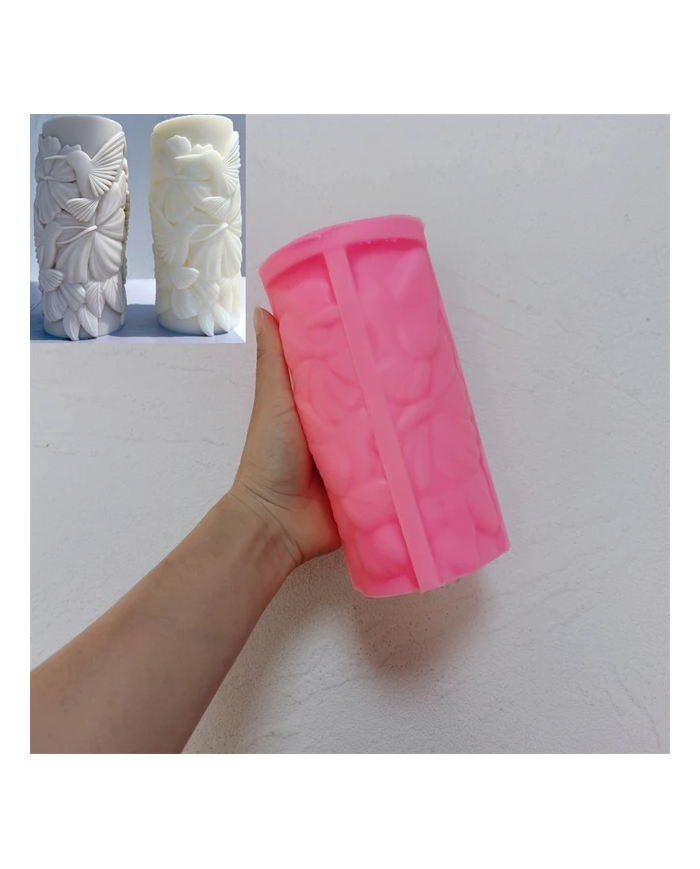 Geometrik Hayvan Modeli Mum Hobi Silikon Kalıbı