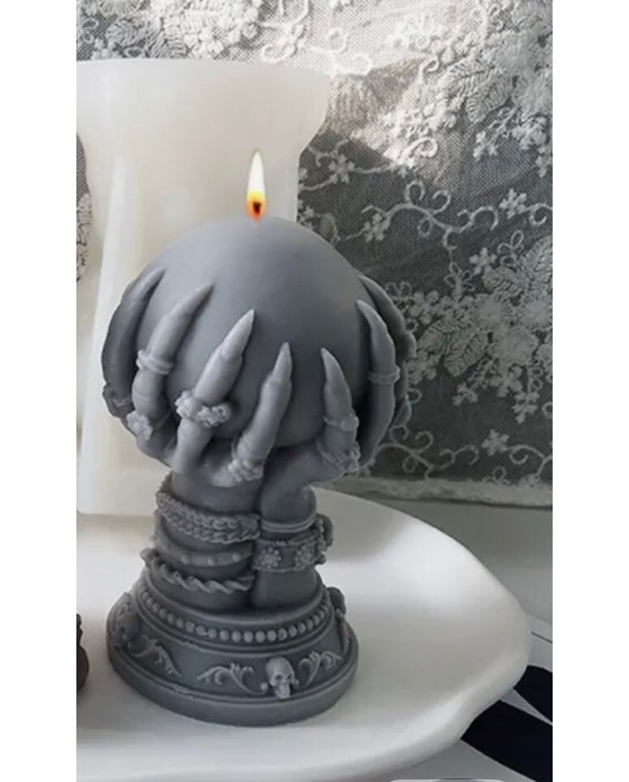 3D Daire El Şekli Reçine Epoksi Hobi Silikon Kalıbı