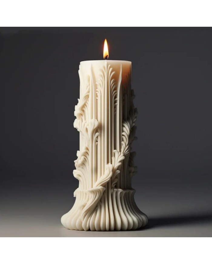 Bitki Asma Model Roma Sütun Mum Kalıbı