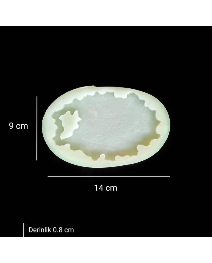 Kendinden Kulplu Bardak Altlığı