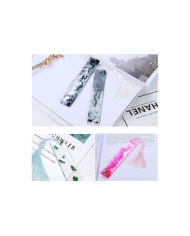 10'lu Kitap Ayracı Silikon Epoksi Reçine Kalıbı